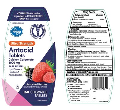 Kroger Ultra Strength Assorted Berry Antacid 160 Chewable Tablets (881 88 Antacid Calcium Image)